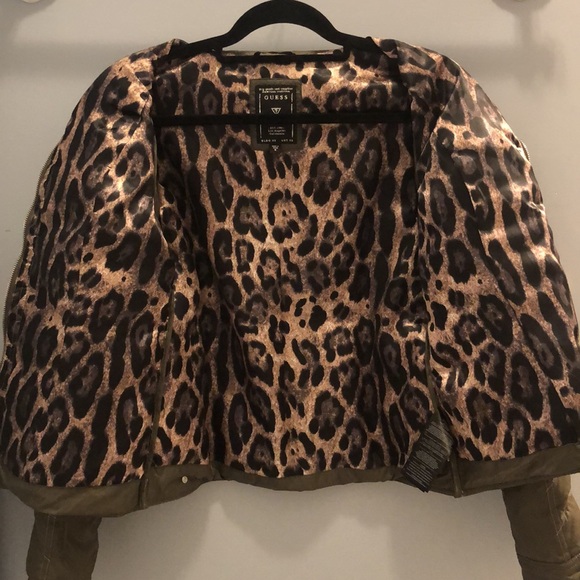 Winter Jacket Guess Green Size M - Picture 3 of 6